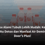 Detox Alami Tubuh Lebih Mudah: Kenali Apa Itu Detox dan Manfaat Air Demineral Door’s Plus!